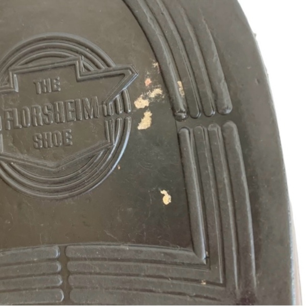 Florsheim Classic Brown Leather Men's Shoes Sz 11 - Picture 7 of 9
